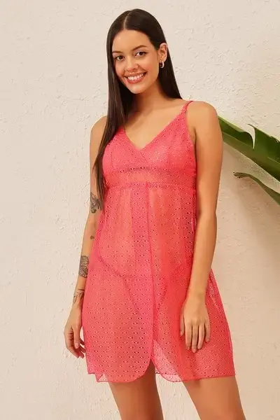 clovia-picture-chic-basic-self-patterned-sheer-babydoll-in-orange-with-g-string-lace-506781.webp