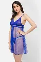 clovia-picture-chic-basic-self-patterned-sheer-babydoll-in-navy-with-g-string-lace-584153.webp
