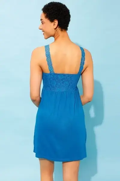 clovia-picture-chic-basic-short-night-dress-robe-set-in-cobalt-blue-cotton-345350.webp