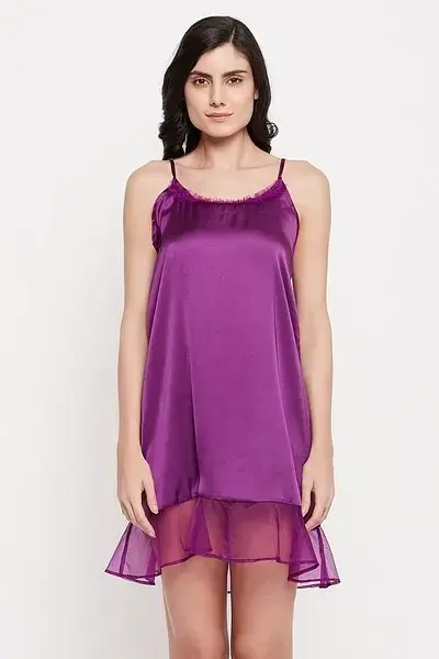 clovia-picture-chic-basic-short-night-dress-robe-set-in-purple-satin-1-612729.webp