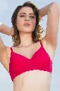 Padded Non-Wired T-Shirt Bra In Pink