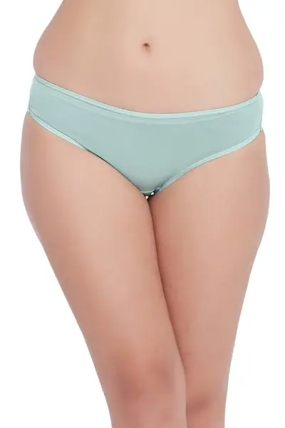 Low Waist Bikini Panty in Pista Green