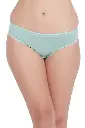 Low Waist Bikini Panty in Pista Green